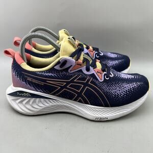 Asics Gel-Cumulus 25 Running Shoes Women Size 7.5 Purple Blue Comfort Sneakers